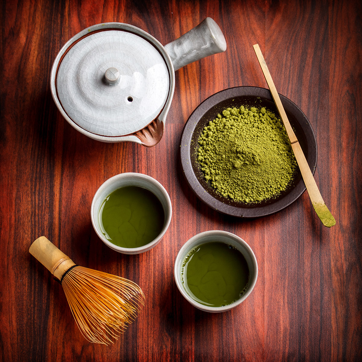 Matcha Tea Set Luxury Theme