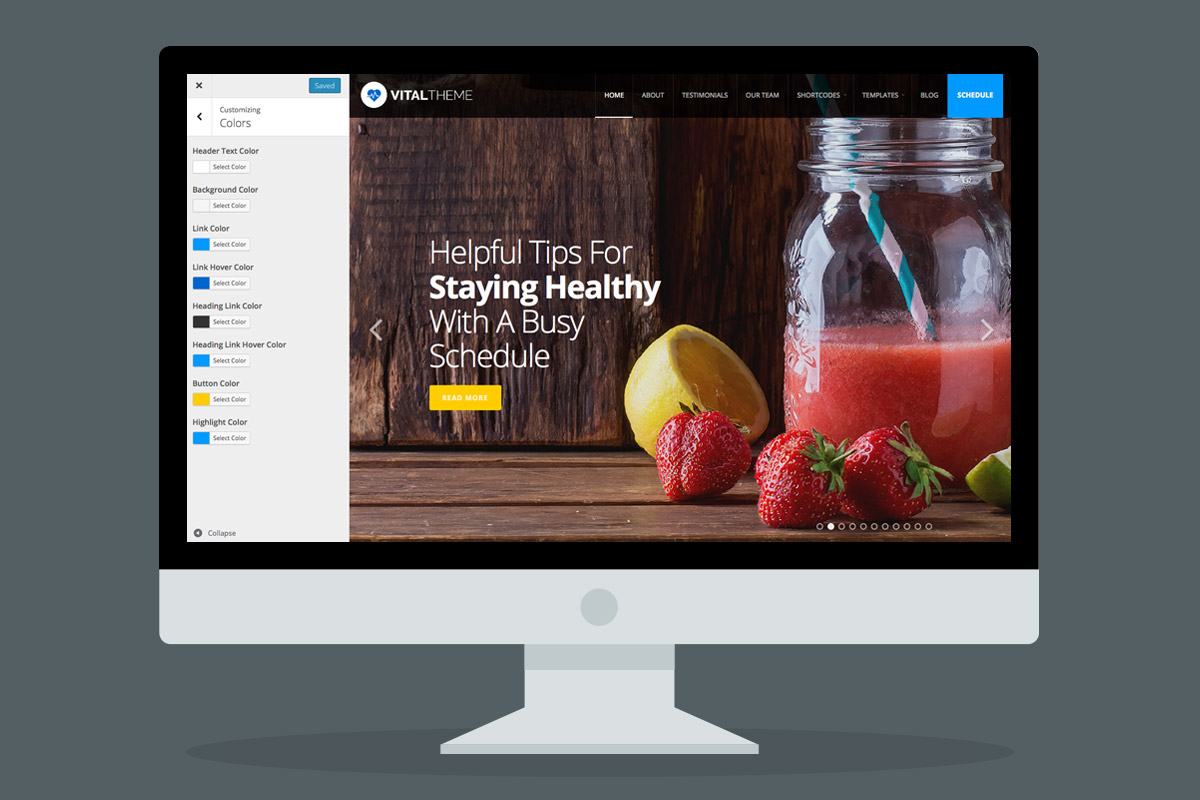 vital-theme-customizer