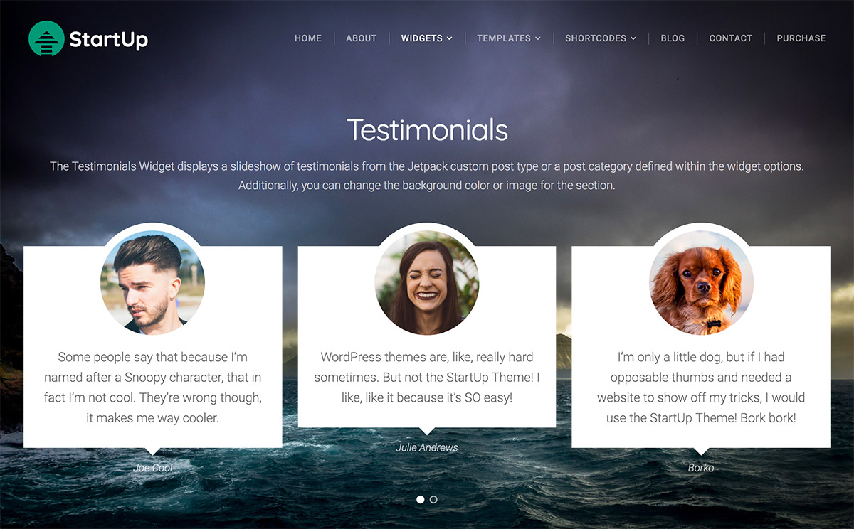 Create Testimonials Section On WordPress Page WordPress Block Themes