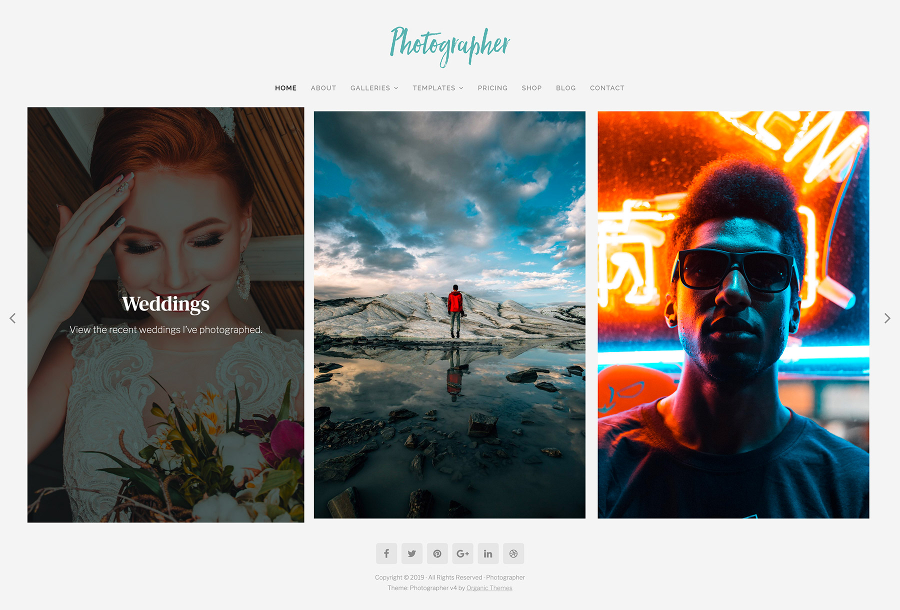 Photography websites for wordpress